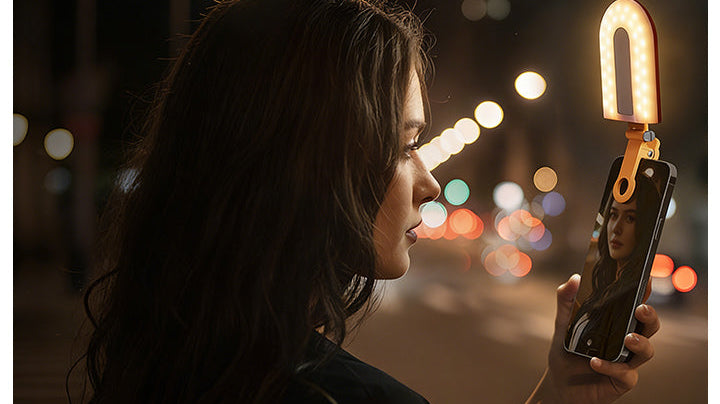 Clip-On Selfie Lights for Phone