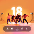 NEEWER FS600C 600W COB Light offers 18 scene effects.