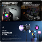 The FS600C offers 4 control methods