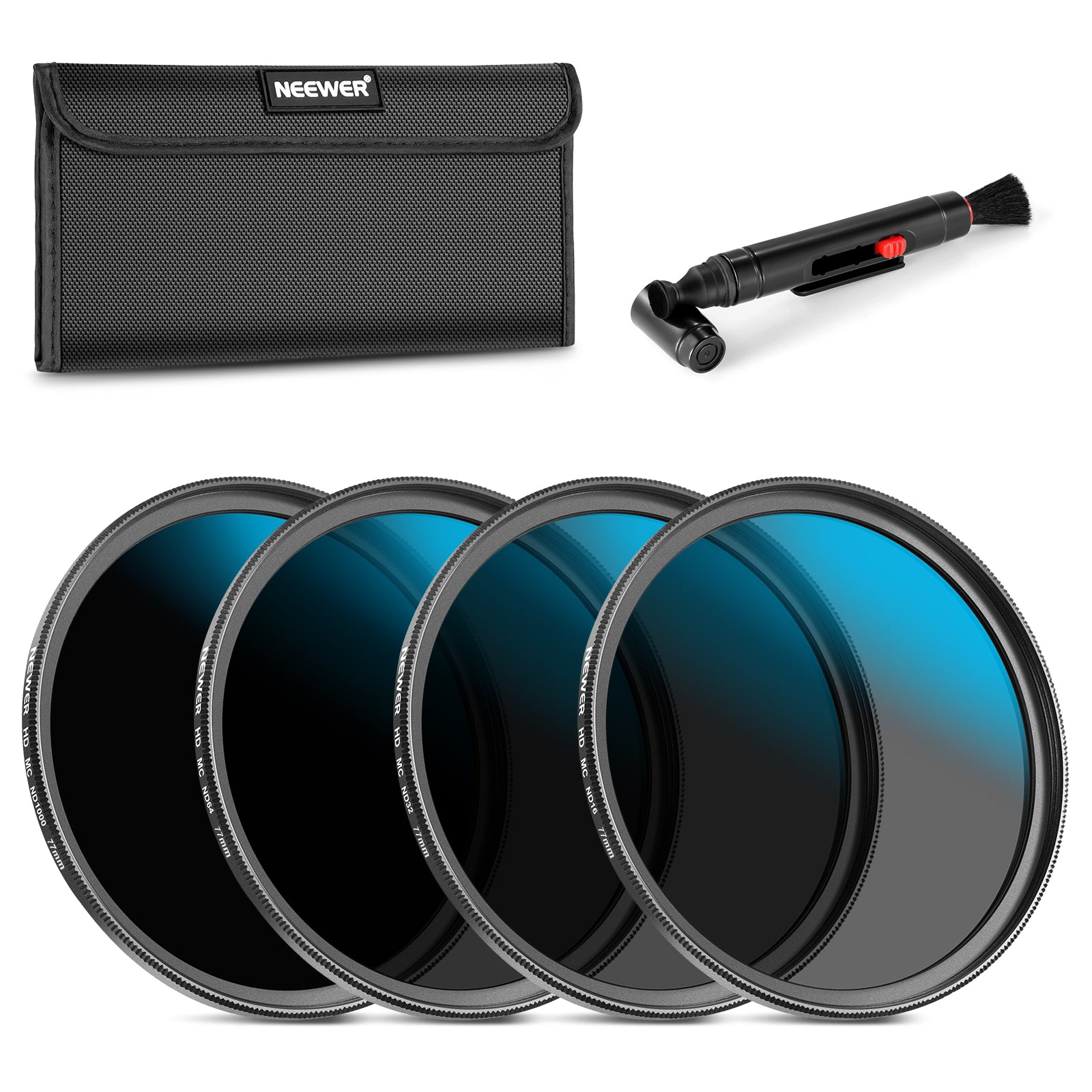 NEEWER ND Lens Filter Set (ND16/ND32/ND64/ND1000)