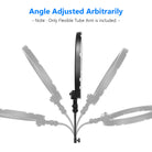 NEEWER Metal Flexible Tube Arm For Ring Light can be adjusted arbitrarily.