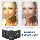 NEEWER RP20-B 20" Bi-color Ring Light features dimmable 2-color light.