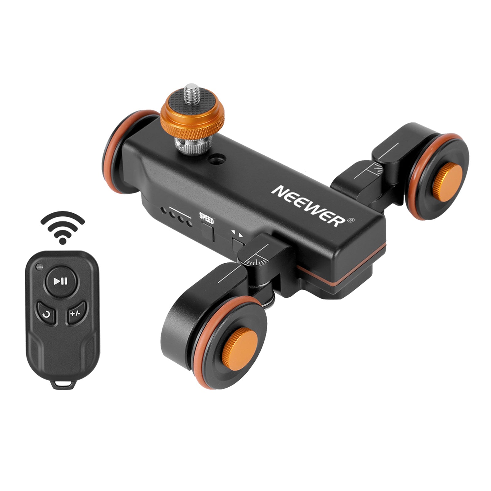 NEEWER DL100 3-Wheels Track Rail Slider Dolly