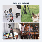 Wide Applications of the NEEWER N284L+G0 Camera Tripod Monopod