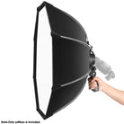 NEEWER SF-RP26 Octagonal Softbox allows flexible use with most flash Speedlites and equipment