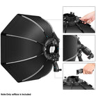 NEEWER SF-RP26 Quick Release Octagonal Softbox can be assembled or disassembled in a minute