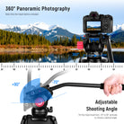 NEEWER DS801 Heavy Duty Tripod is ideal for 360° panoramic photography.