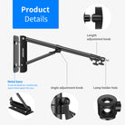 Product details of the NEEWER 169cm Triangle Wall Mount