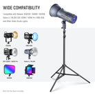 Wide Compatibility of the NEEWER ST-200 Tripod Light Stand