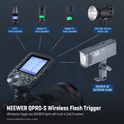 The NEEWER Q3 is built with NEEWER 2.4G wireless Q system