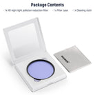 Package Contents of the NEEWER Natural Night Filter
