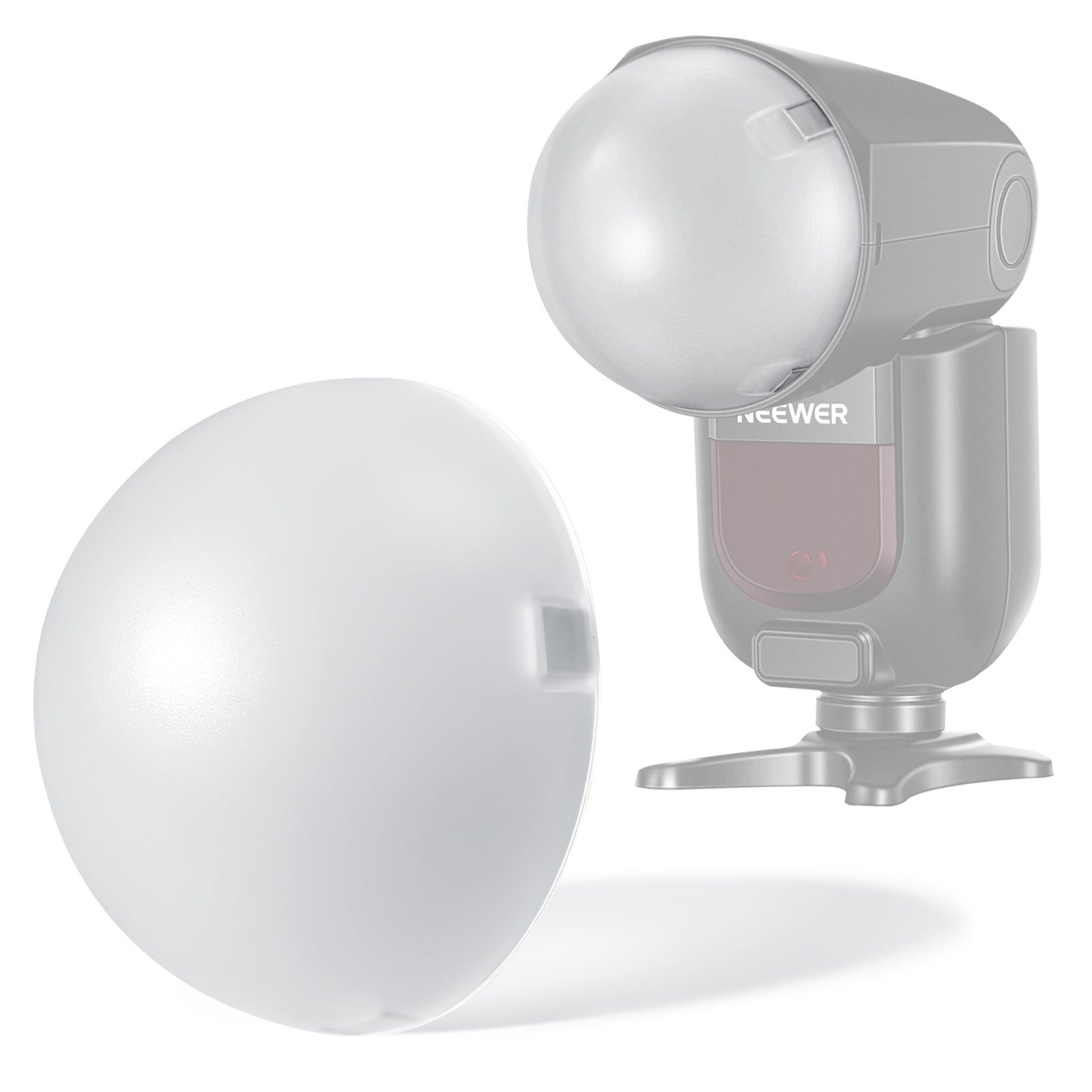 NEEWER M12 Magnetic Dome Diffuser for Z1 Speedlite Flash