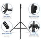 Product detail of the NEEWER ST-280AC Heavy Duty Light Stand
