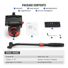 Package Contents of the NEEWER GM006 Pro Video Tripod Fluid Head