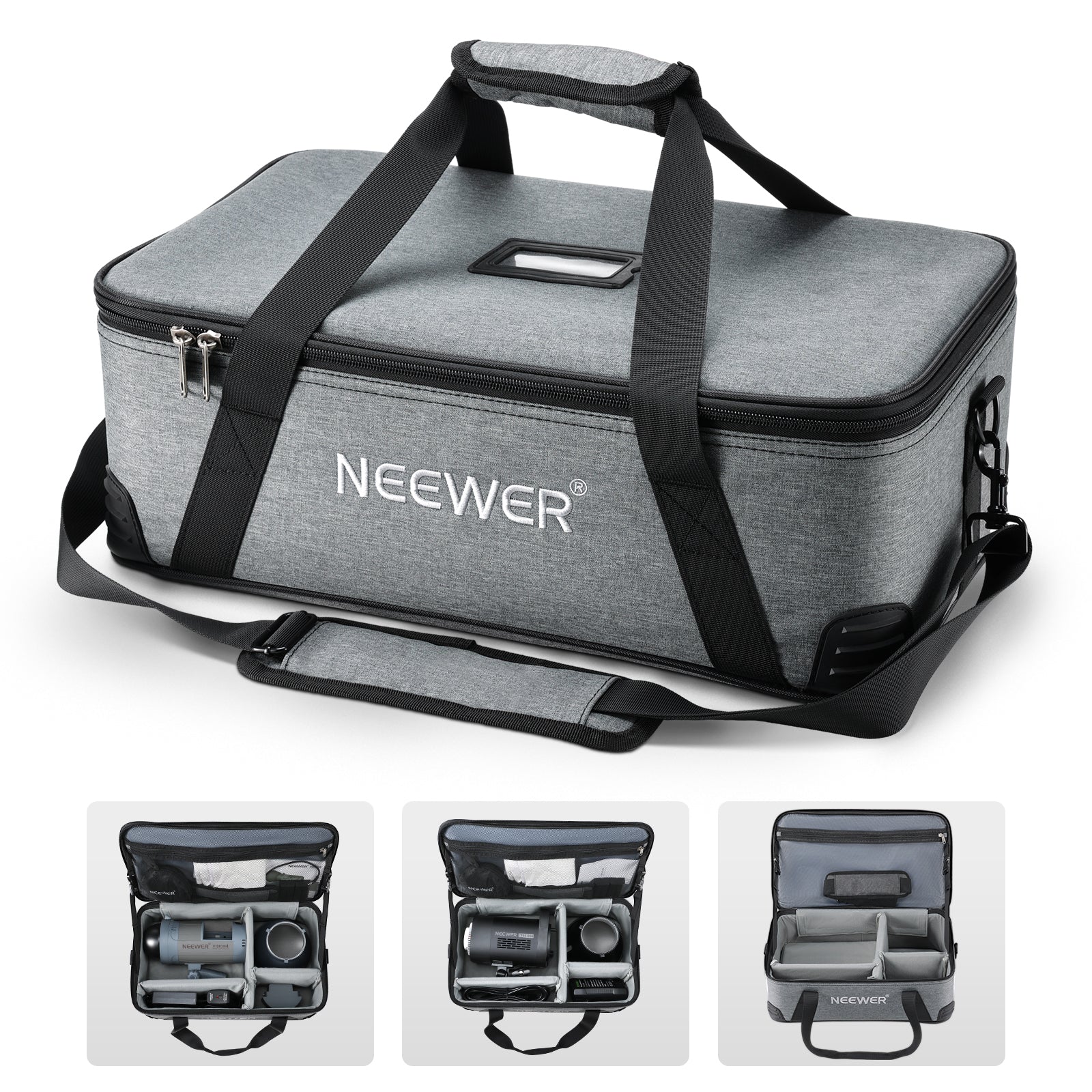 NEEWER PB5 Carrying Bag with Movable Foam Padded