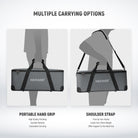 NEEWER PB6 Portable Storage Travel Bag supports two carrying ways.