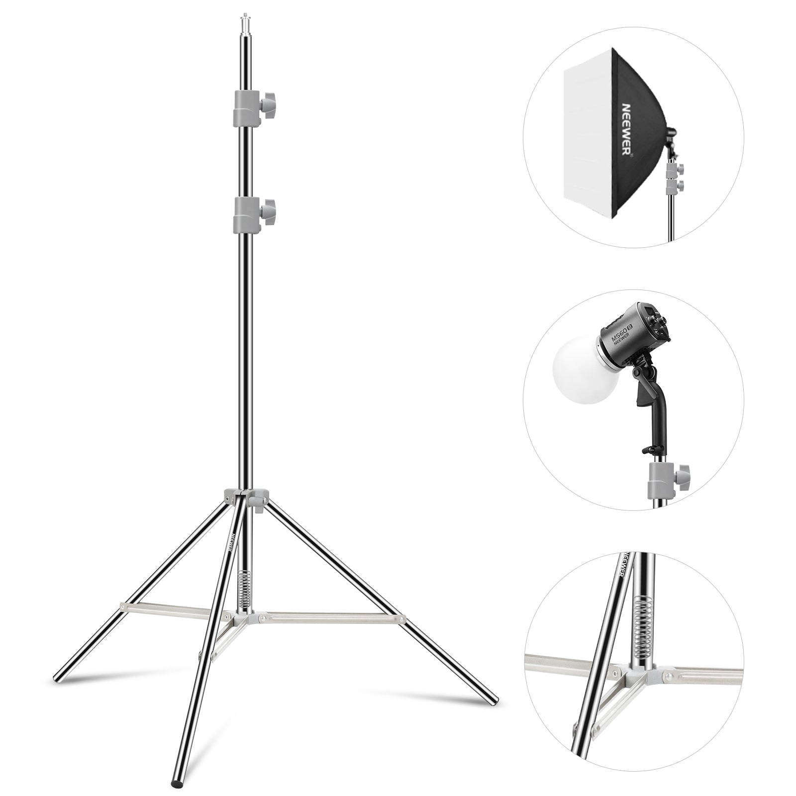 NEEWER ST-190SS Upgraded Photography Lamp Stand