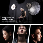 Wide Applications of the NEEWER LD55 21.6″ FlashLight Reflector