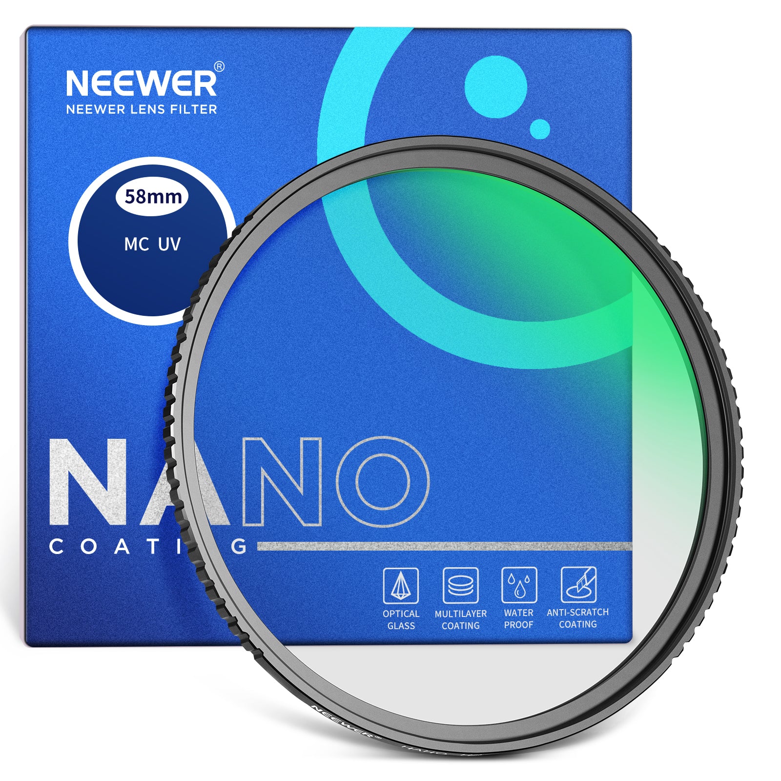 NEEWER MC 50mm UV Protection Filter