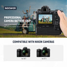 NEEWER MB-N11 Battery Grip is compatible with Nikon Z6 II and Z7 II cameras.