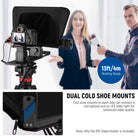 NEEWER X16 Remote Teleprompter allows you to read confidently from up to 13ft