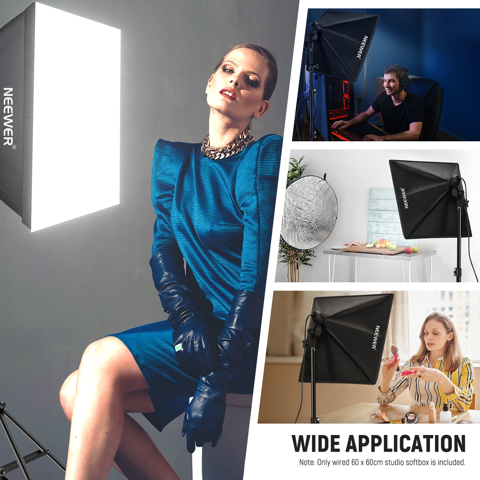 Wide Applications of the NEEWER SF4040 Studio Softbo