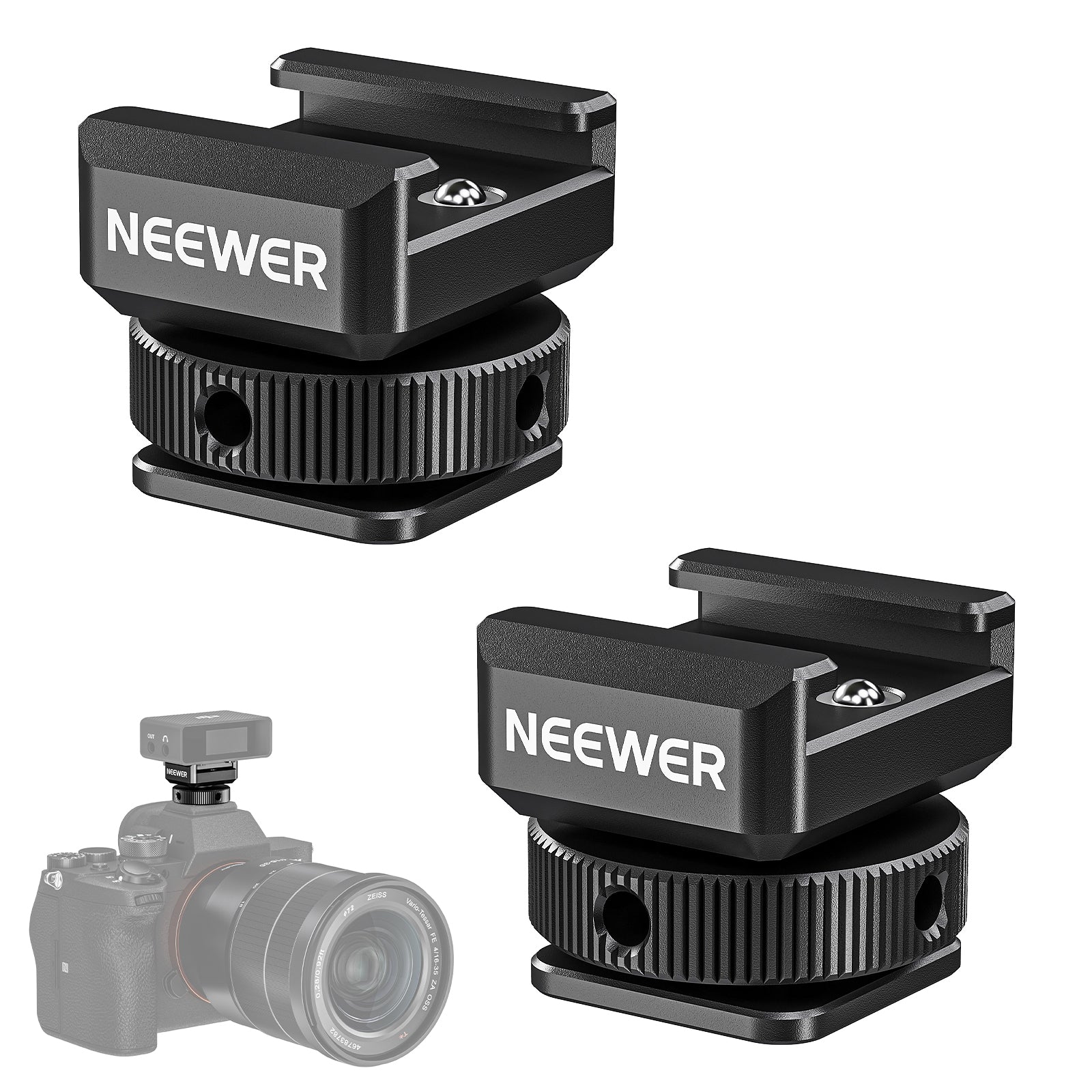 NEEWER UA030 Cold Shoe Mount Adapter For DJI Wireless Microphone