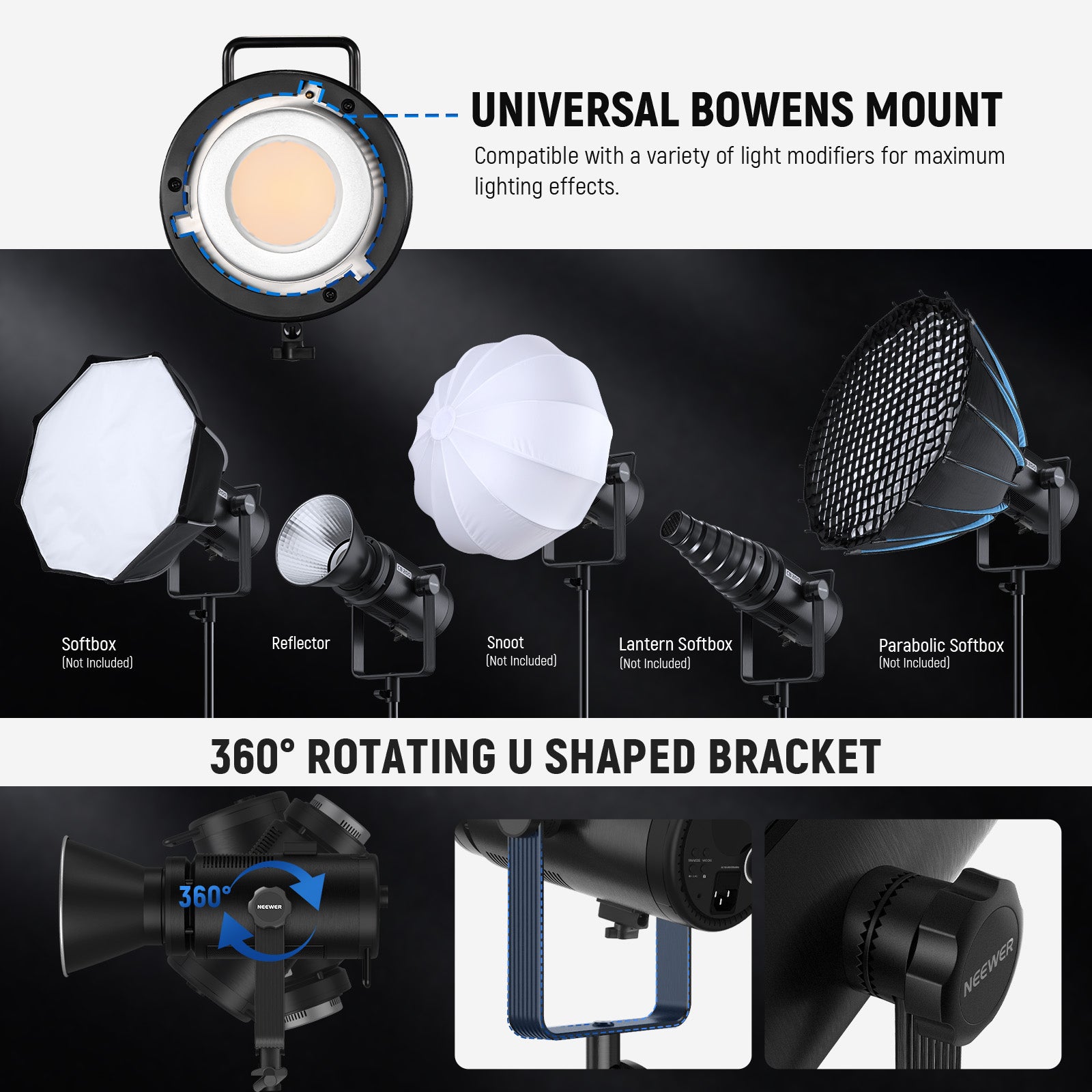 Solid Metal Shell with Bowens Mount