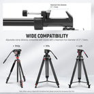 Wide Compatibility of the NEEWER Heavy Duty Photography Tripod Dolly