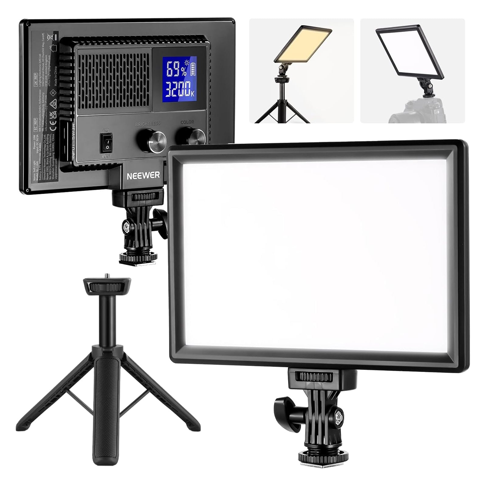 NEEWER NL-116AI Bi-Color LED Video Panel Light