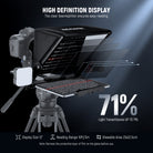 12" multicoated beamsplitter with 71% light transmittance