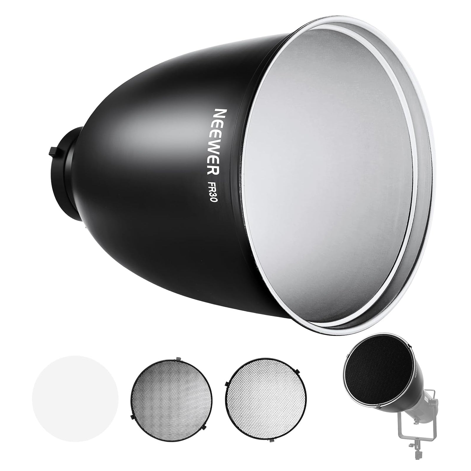 NEEWER FR30 11.6"/29.5cm Deep Focus Reflector