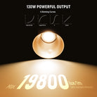 The FS150C RGB LED light adopts premium COB LEDs