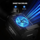 NEEWER FS150C RGB LED Video Light is equipped with a smart cooling fan.