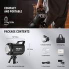 Package Contents of the NEEWER FS150C RGB LED Video Light