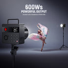 NEEWER Q6 outdoor strobe light offers 600Ws power