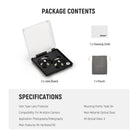 Package Contents of the NEEWER LPC01 Lens Protectors For Insta360 X4