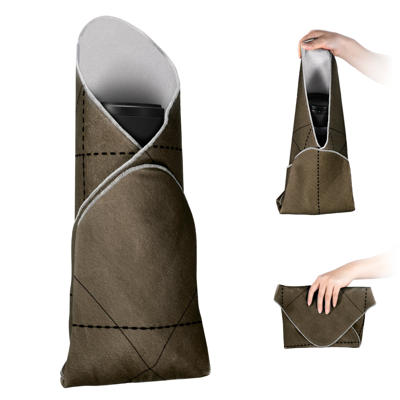 NEEWER PB015/PB016 Brown Camera Lens Protective Wrap