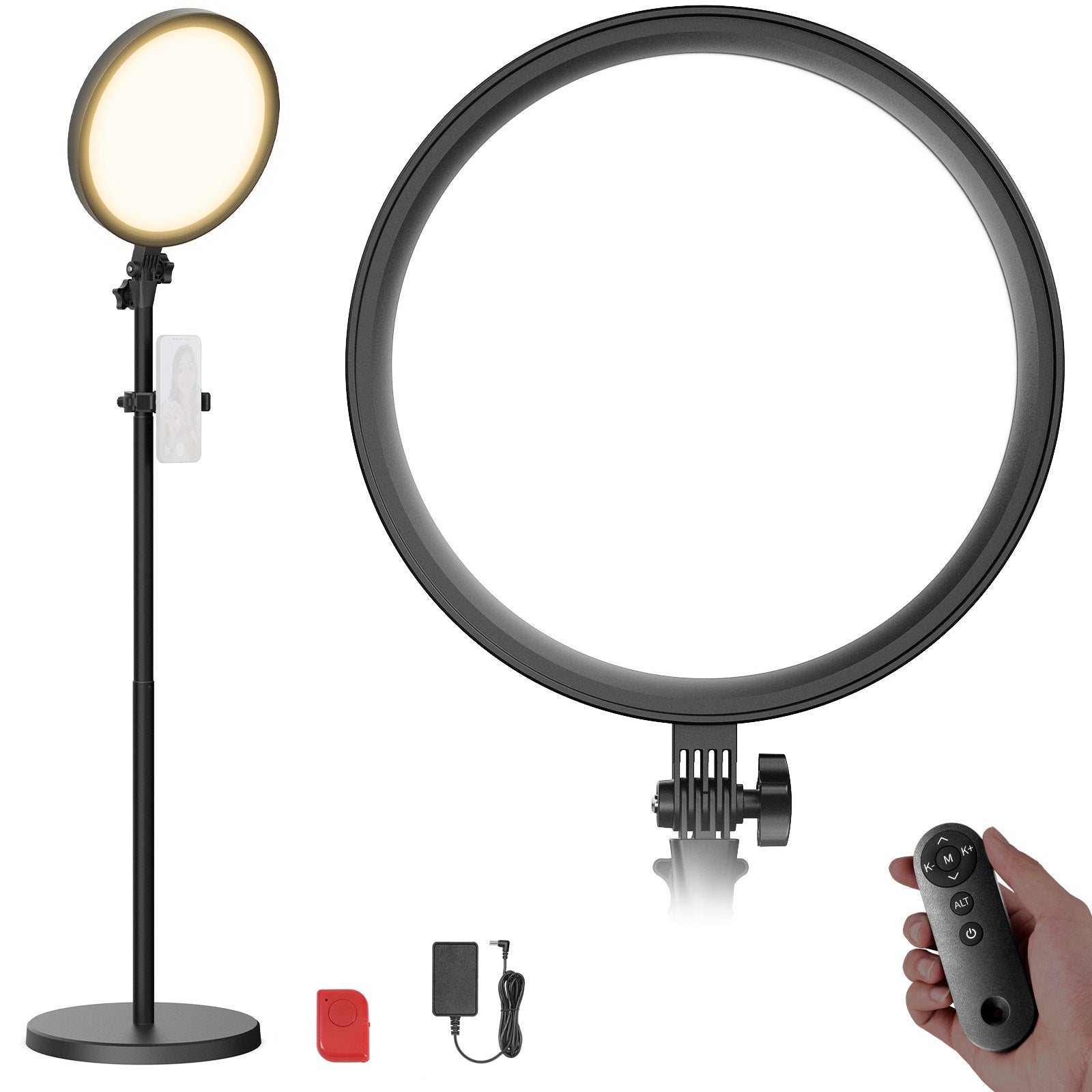 NEEWER BR13 12" 24W Full Screen Ring Light