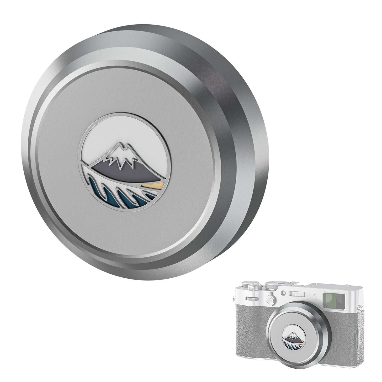 NEEWER CA112 Lens Cap For Fujifilm X100V & X100VI - Silver