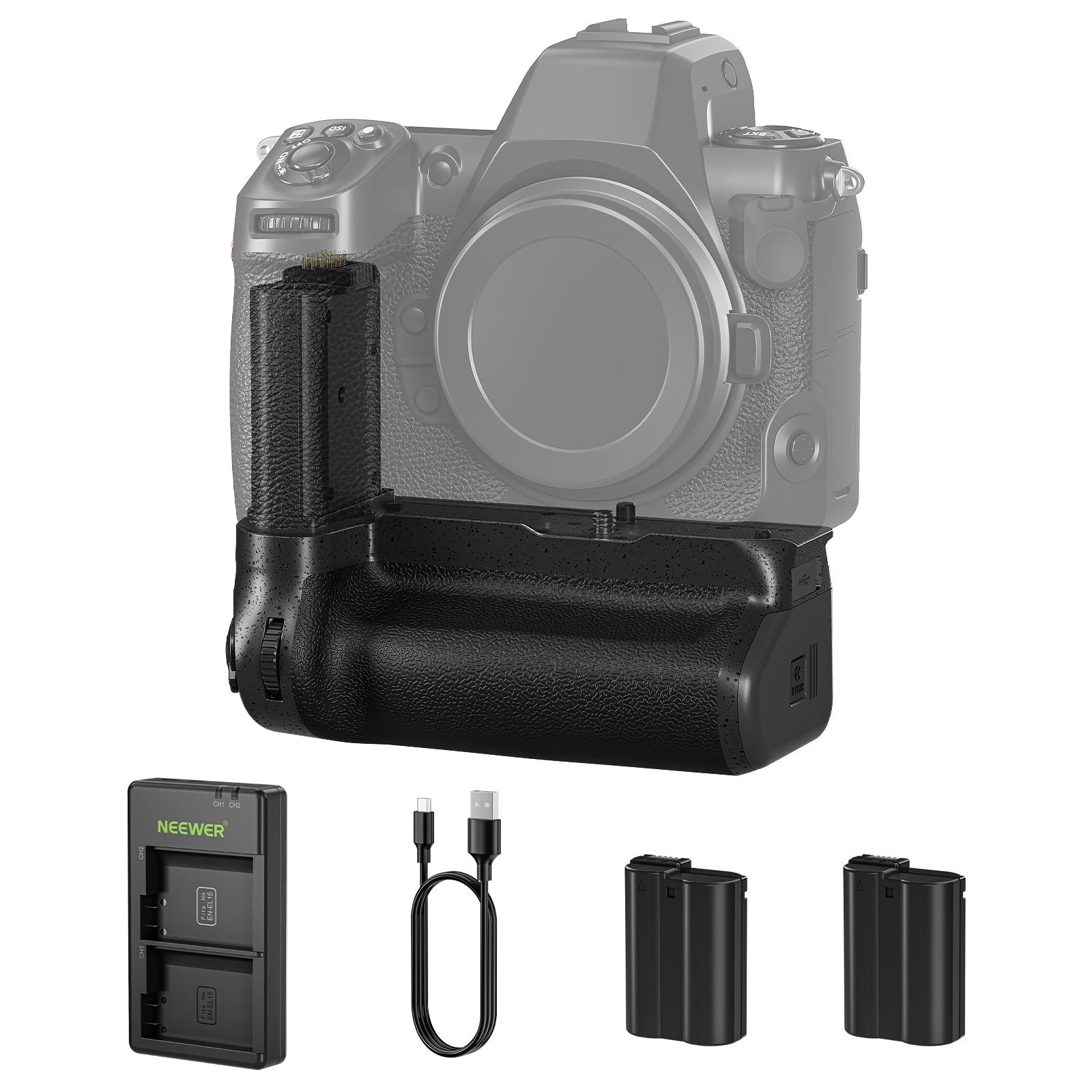 NEEWER MB-N12 Camera Battery Grip for Nikon Z8