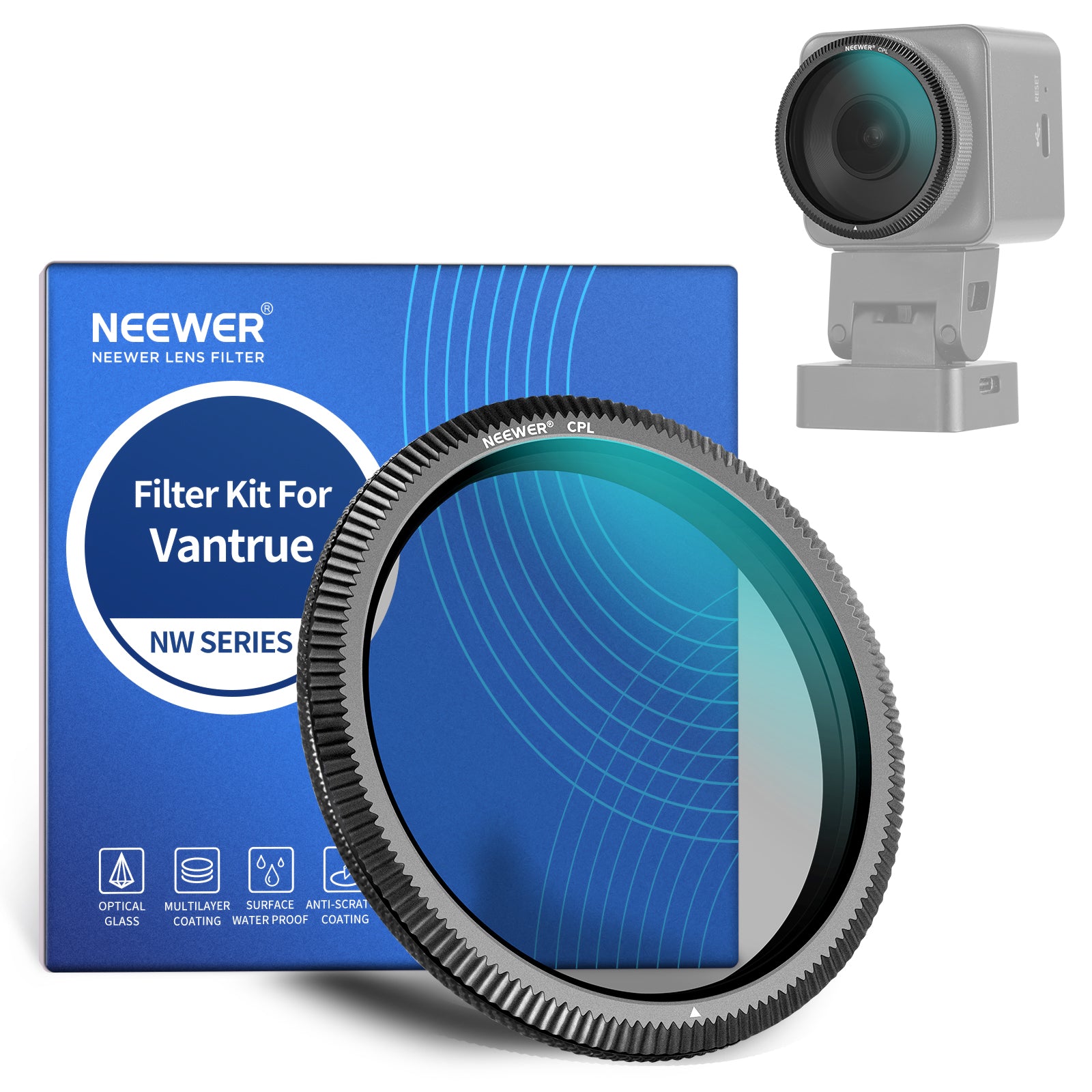 NEEWER NW SERIES A 40mm CPL Filter for Dashcam