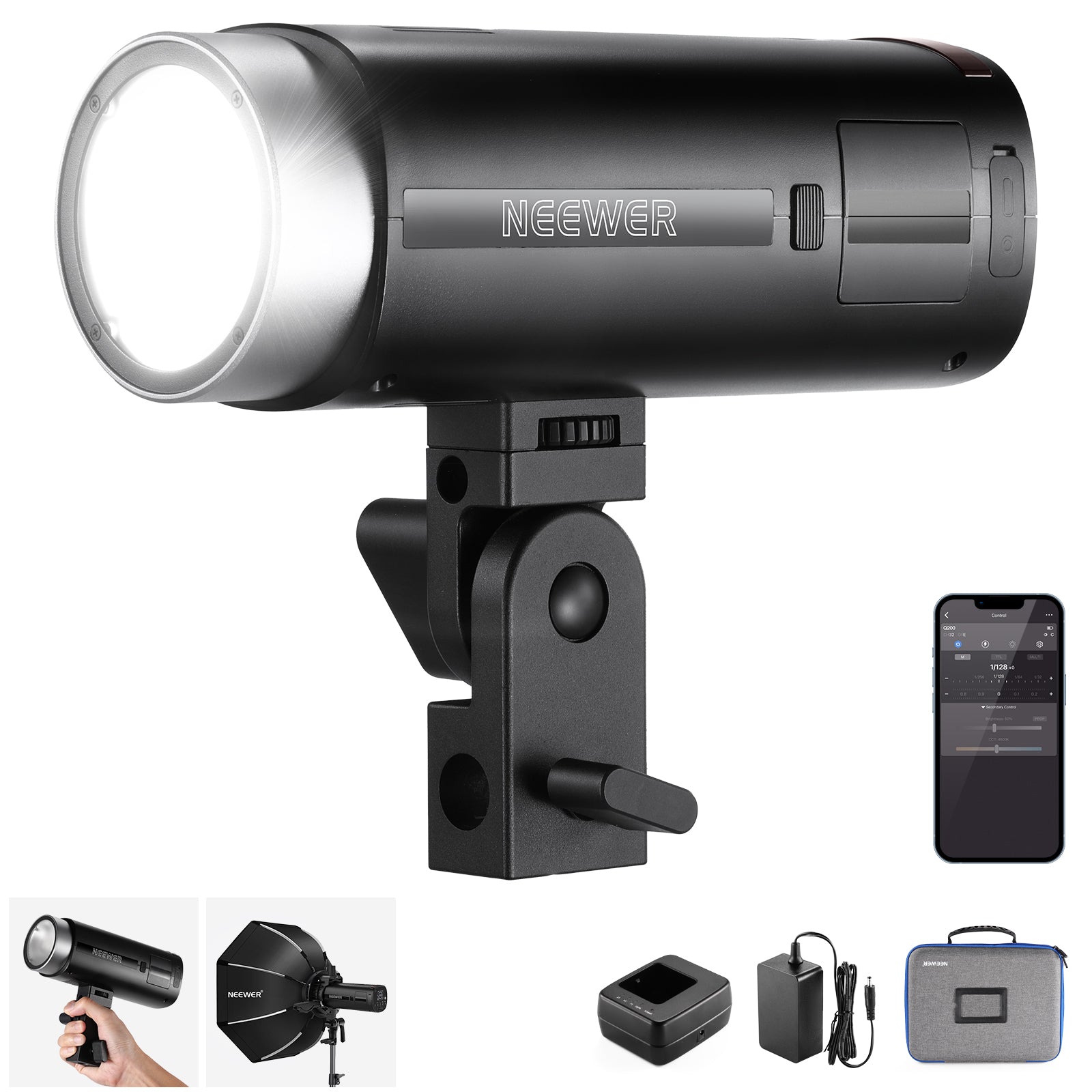 NEEWER Q200 200Ws Strobe Lighting