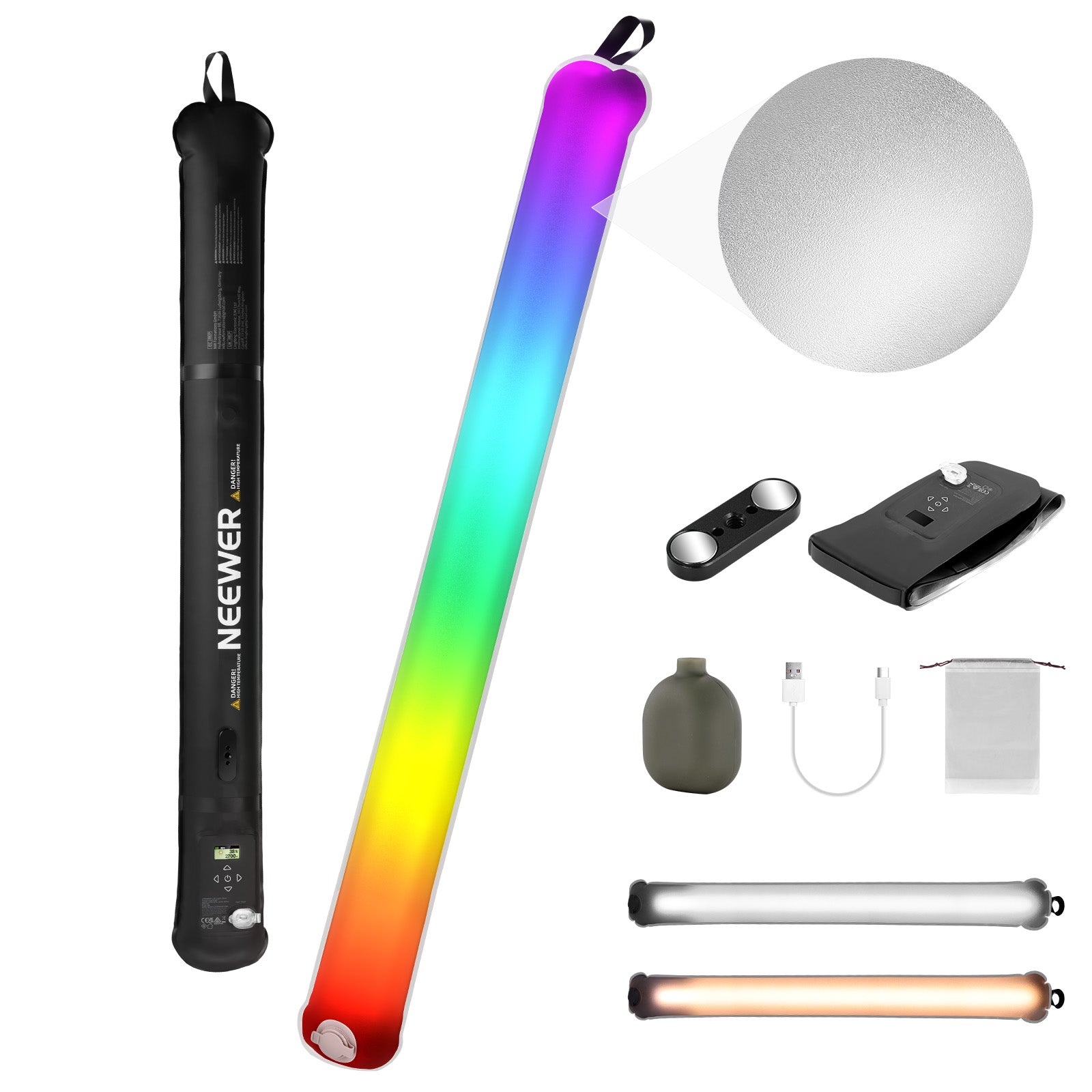 NEEWER GC30C 90cm Handheld Inflatable LED Fill Light