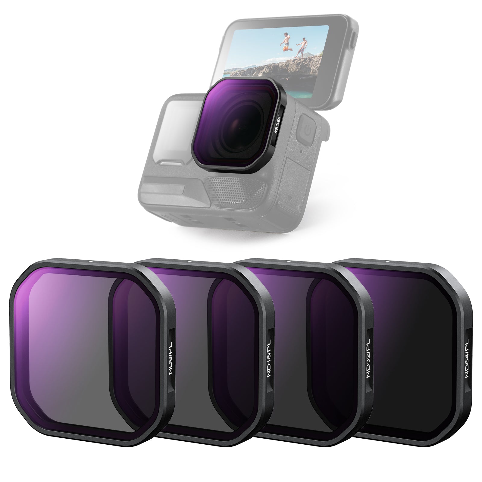 NEEWER PL/ND Filter Set for Insta360 Ace Pro 2