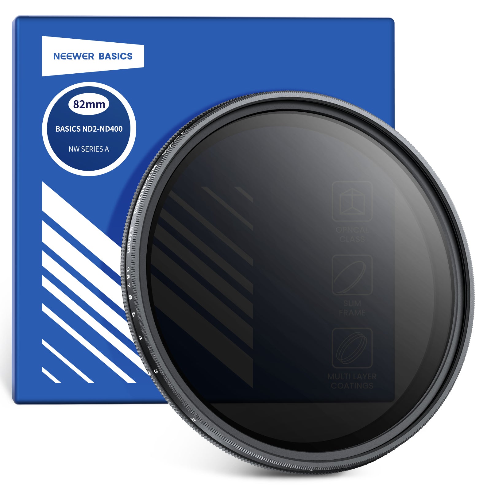 NEEWER Variable ND2-400 Filter for Camera Lenses