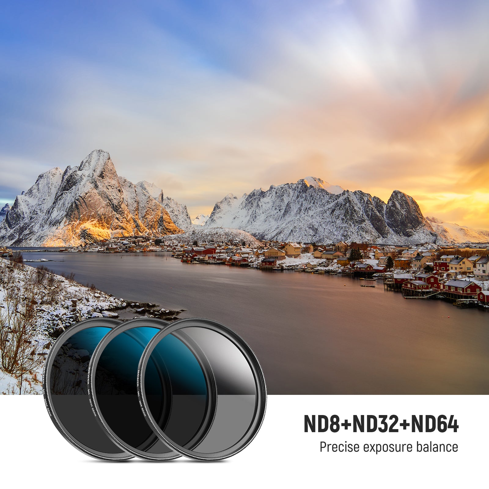 NEEWER ND8+ND32+ND64 Filters