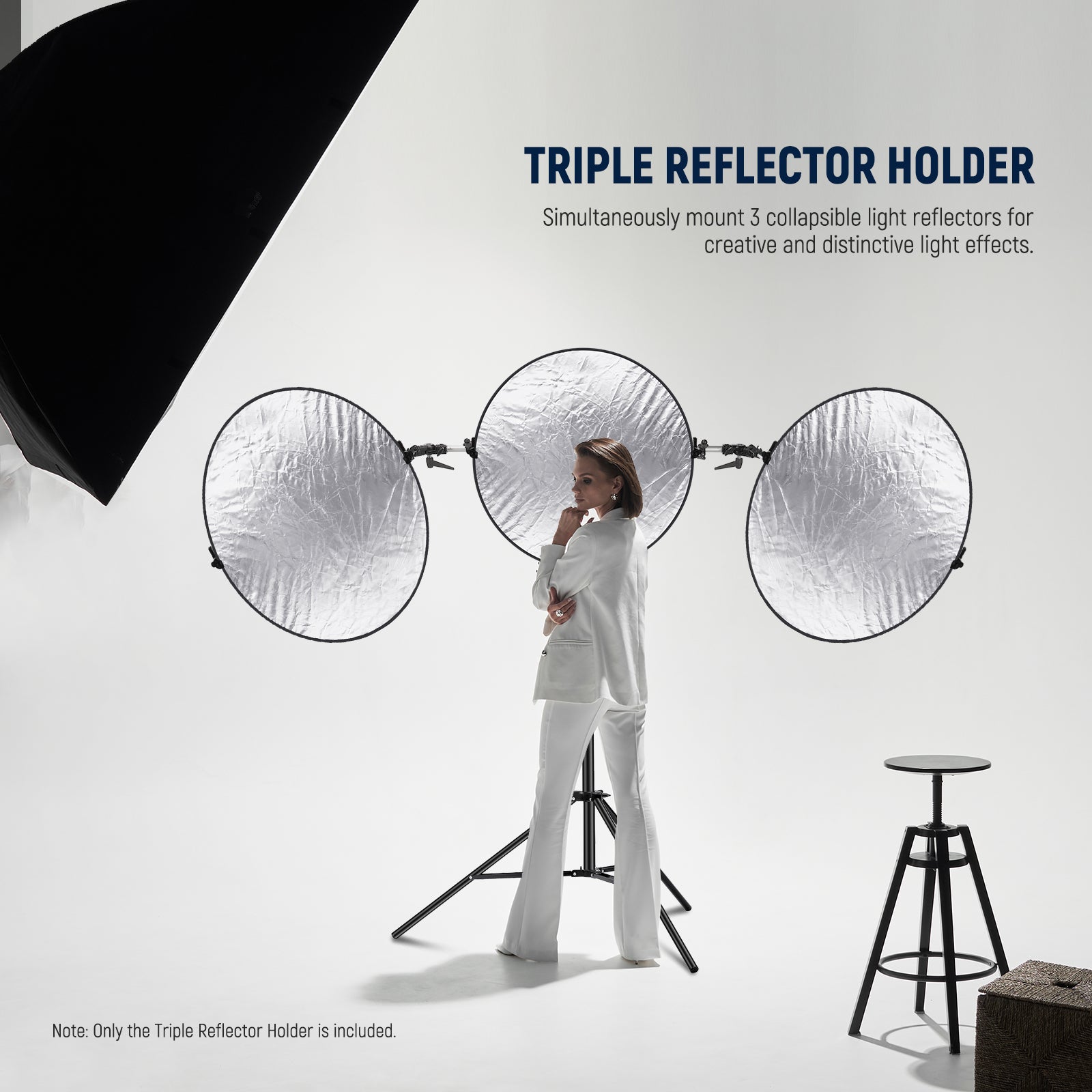 NEEWER ST-RF3 Triple Reflector Holder