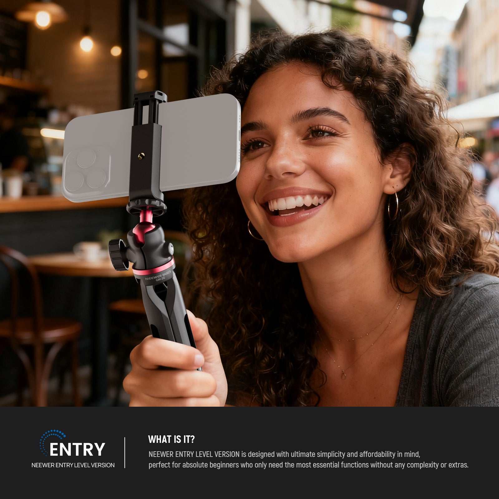 NEEWER GM-2G Mini Desk Selfie Stick Tripod