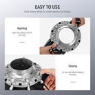 NEEWER NS21P Octagonal Softbox is easy to use.